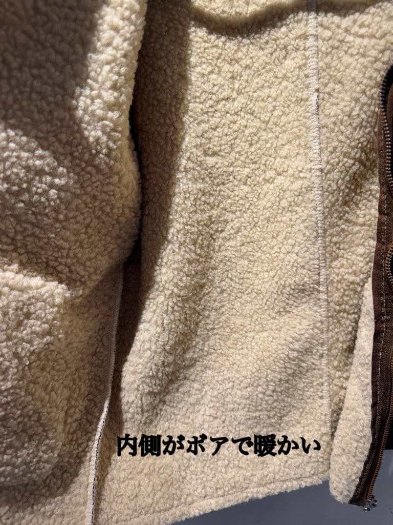 FakeムートンボアJacket