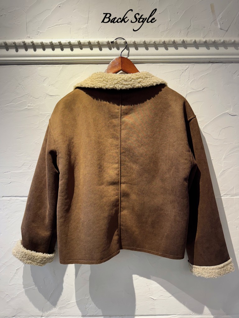 FakeムートンボアJacket