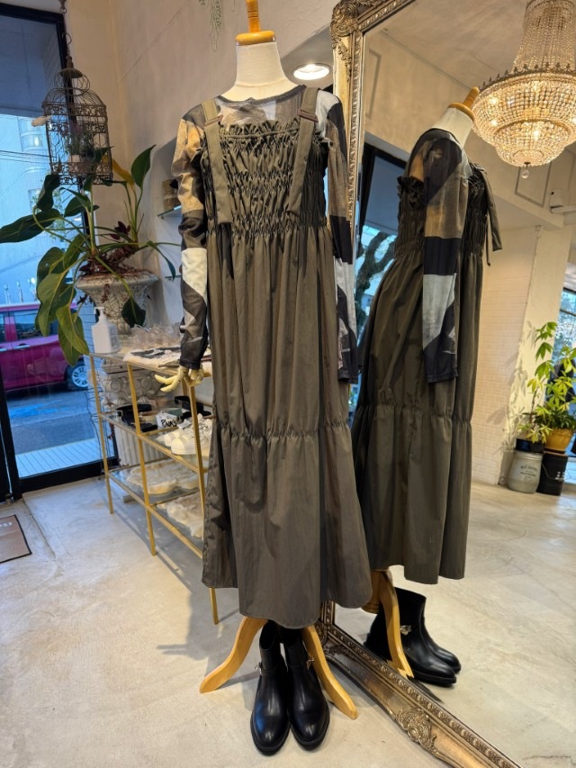 Sirringデザインサロペットスカート