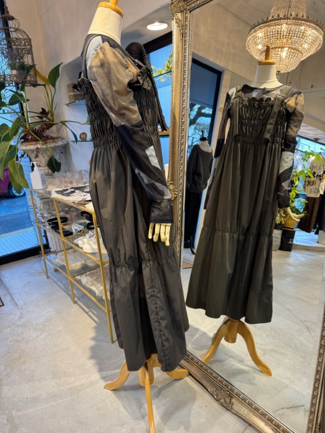 Sirringデザインサロペットスカート