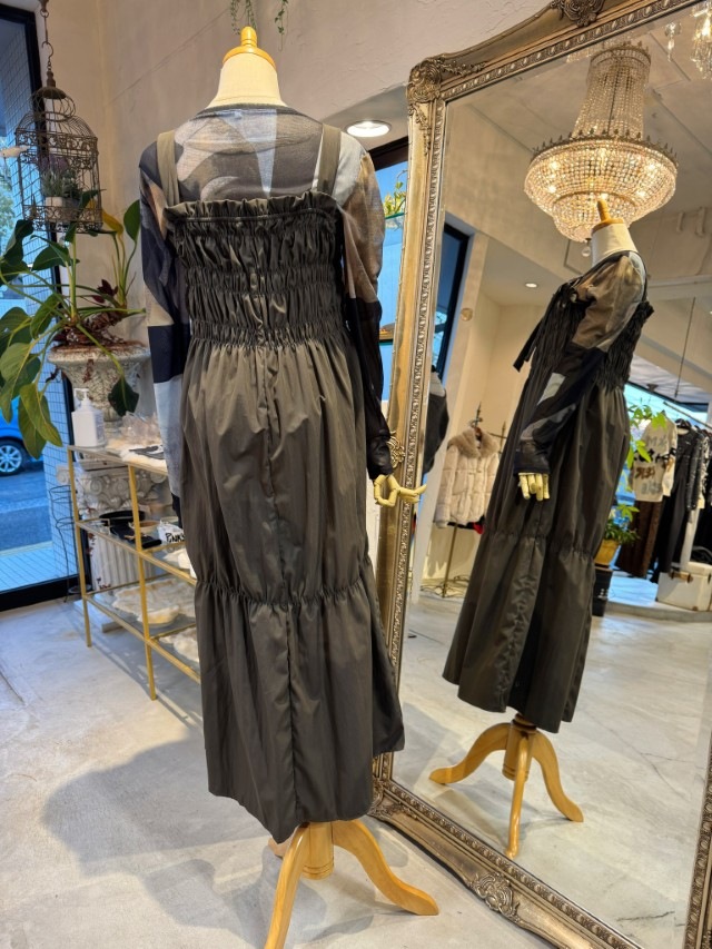 Sirringデザインサロペットスカート