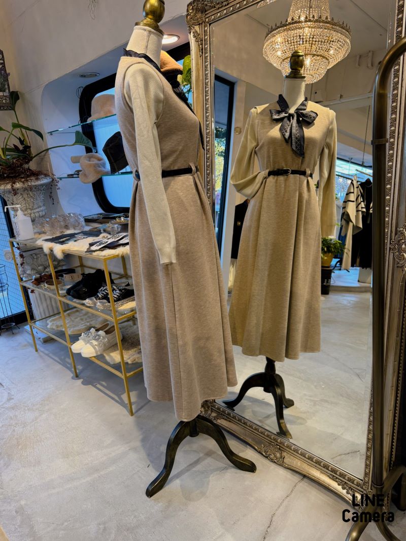 Scarfドッキングニット