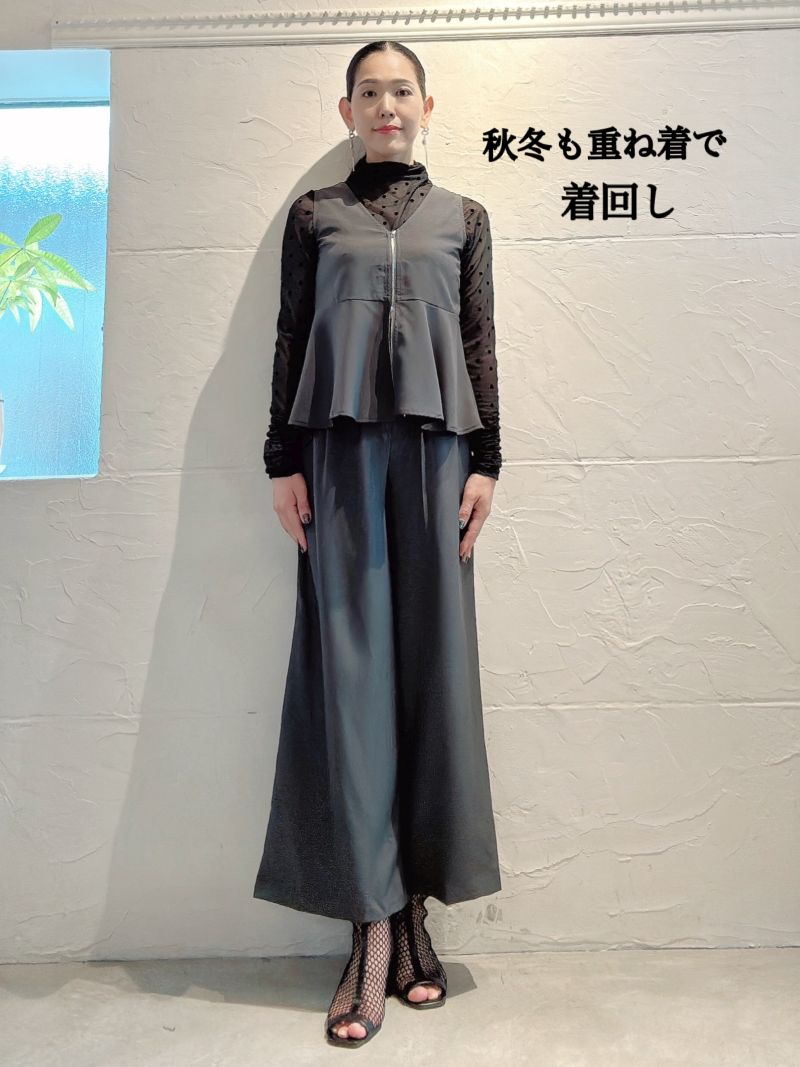 DoubleZipperベストセットアップ