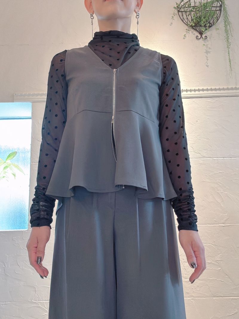 DoubleZipperベストセットアップ