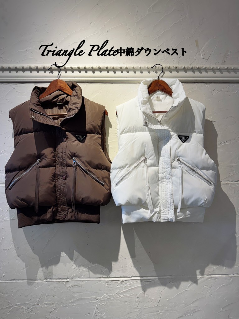 TrianglePlate中綿ダウンベスト