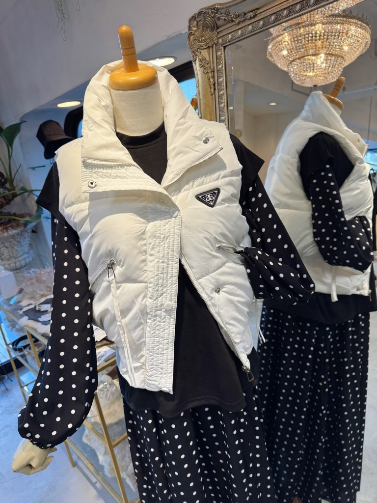 TrianglePlate中綿ダウンベスト