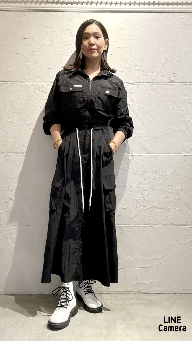 ShortJacket＋CargoマキシスカートSet