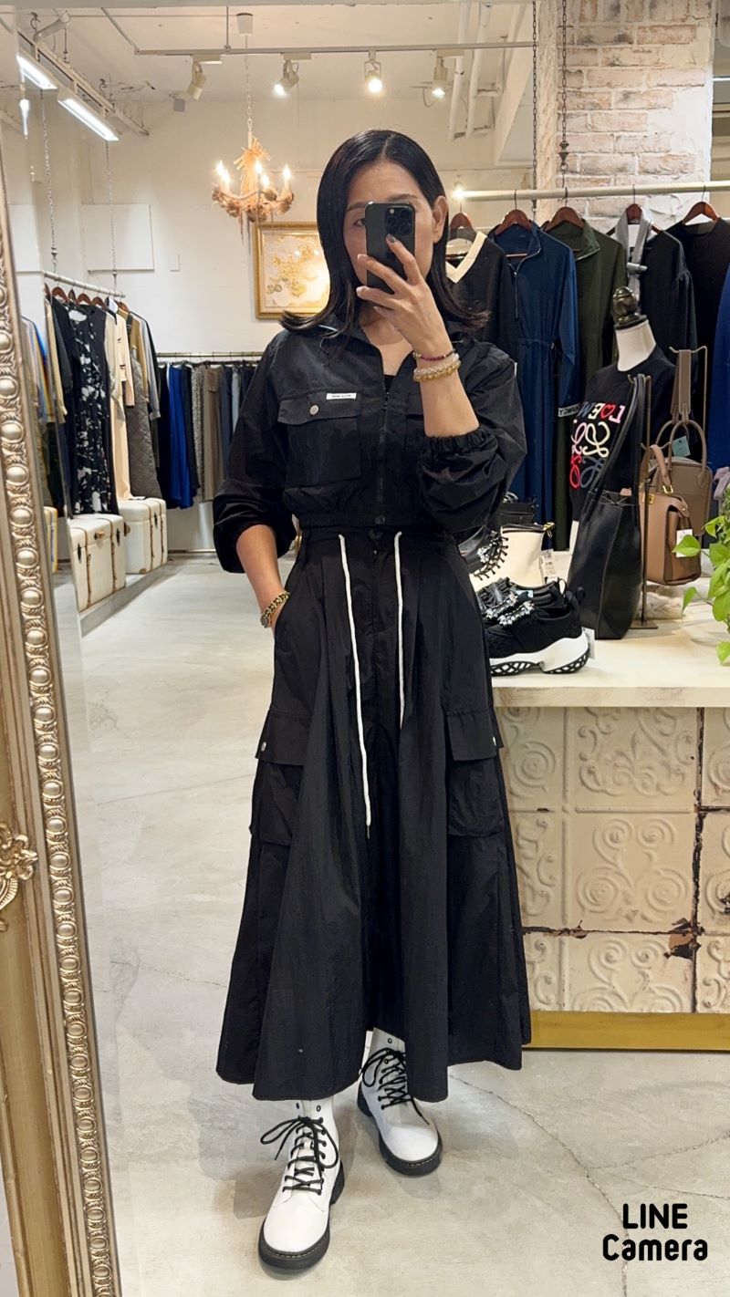 ShortJacket＋CargoマキシスカートSet