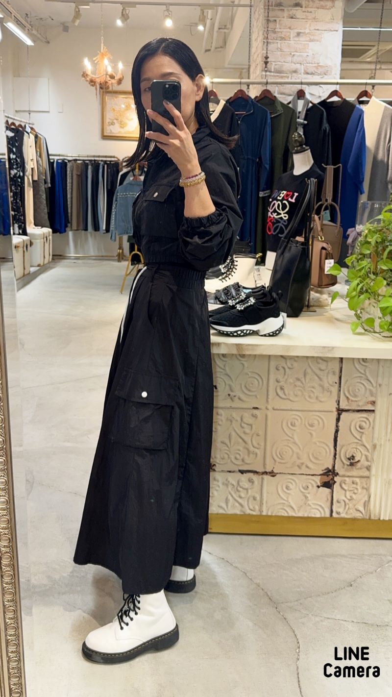 ShortJacket＋CargoマキシスカートSet