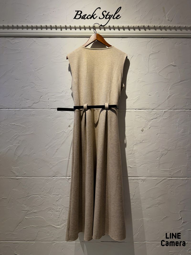 BeltSetノースリーブワンピース