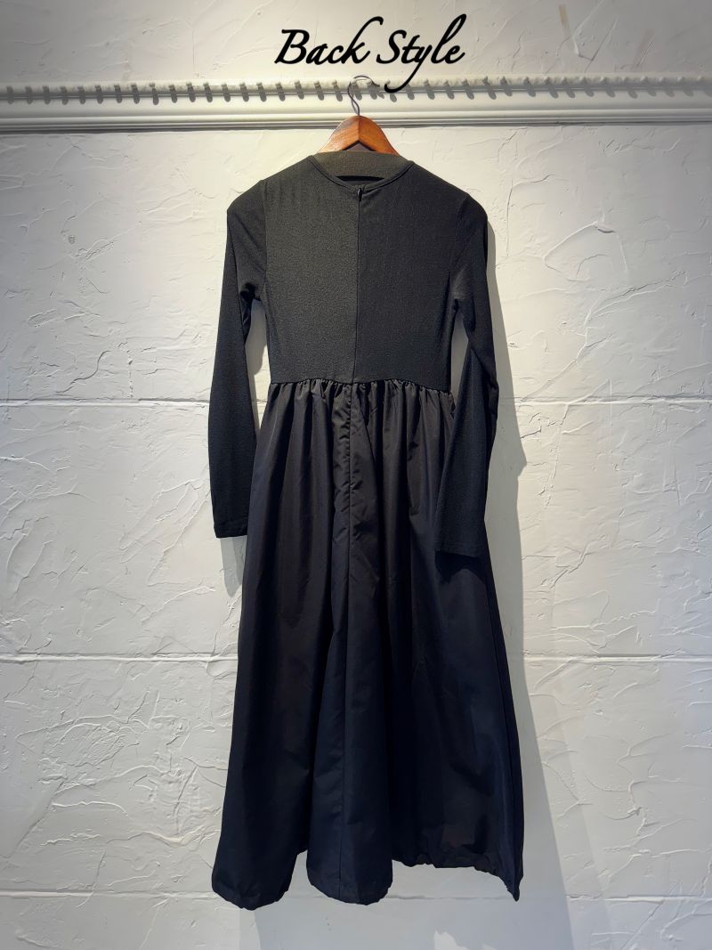 HemShapeZipperポケットワンピース