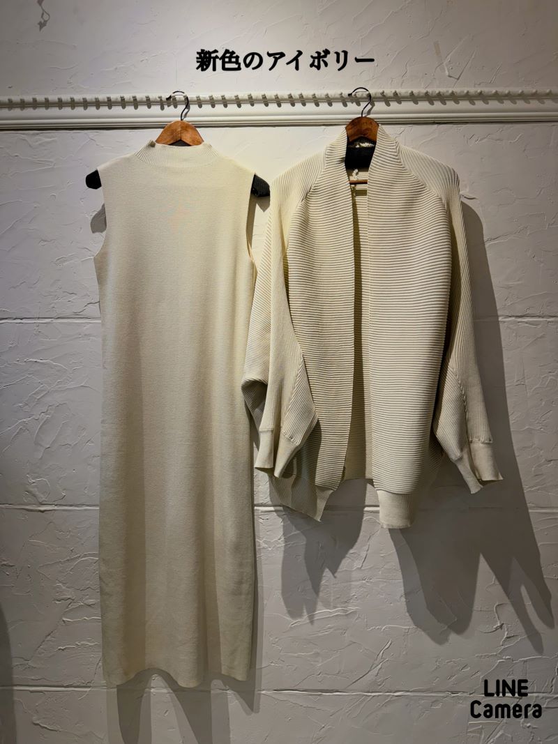 ドルマンSleeveカーディガン＋ニットワンピースSet | DRESS/ONEPIECE