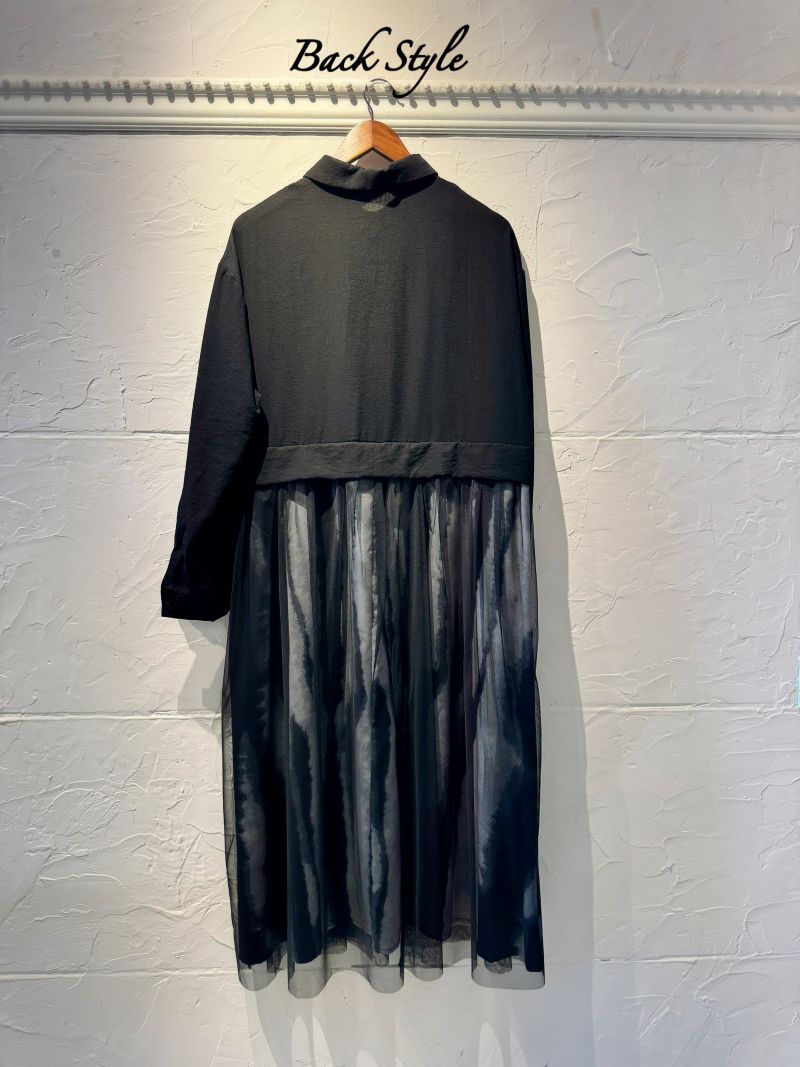 TulleCoverNuanceスカートワンピース
