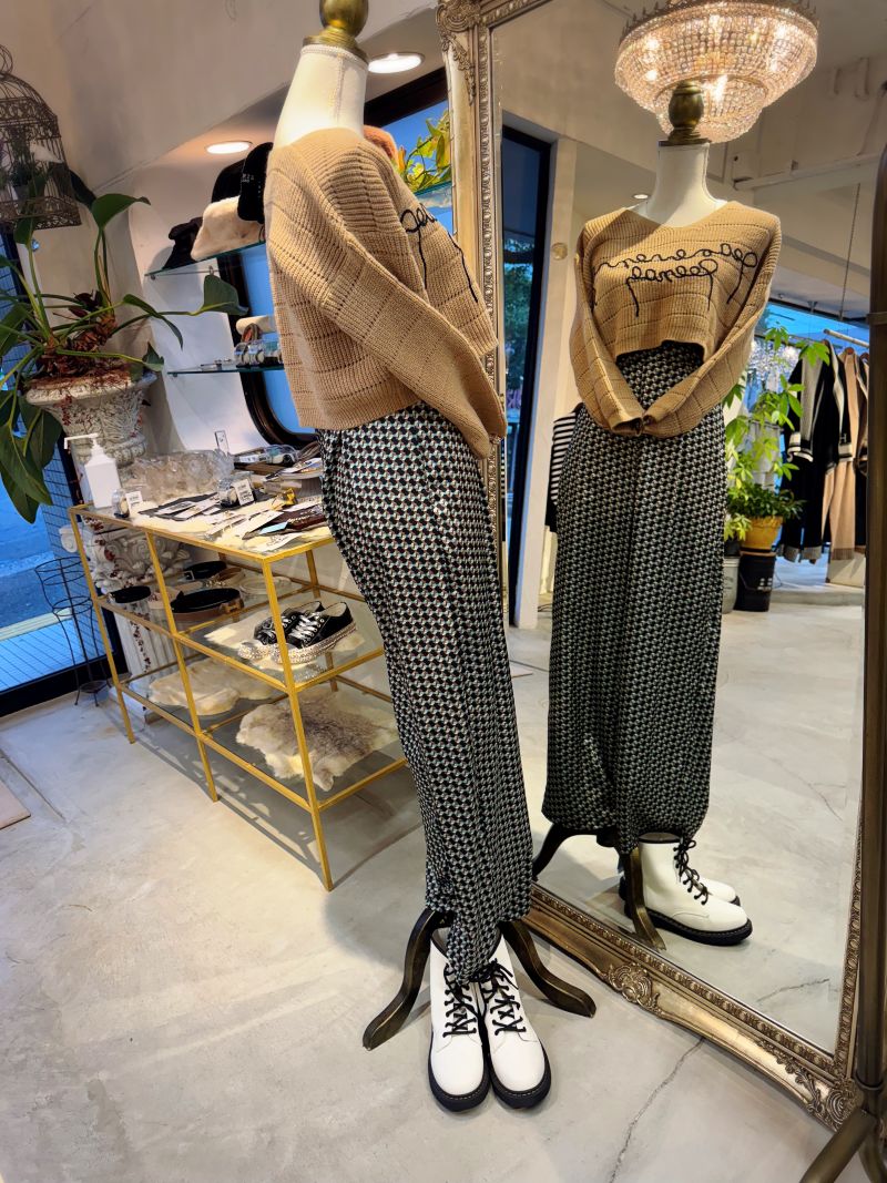 タンクSetLetterショートニット