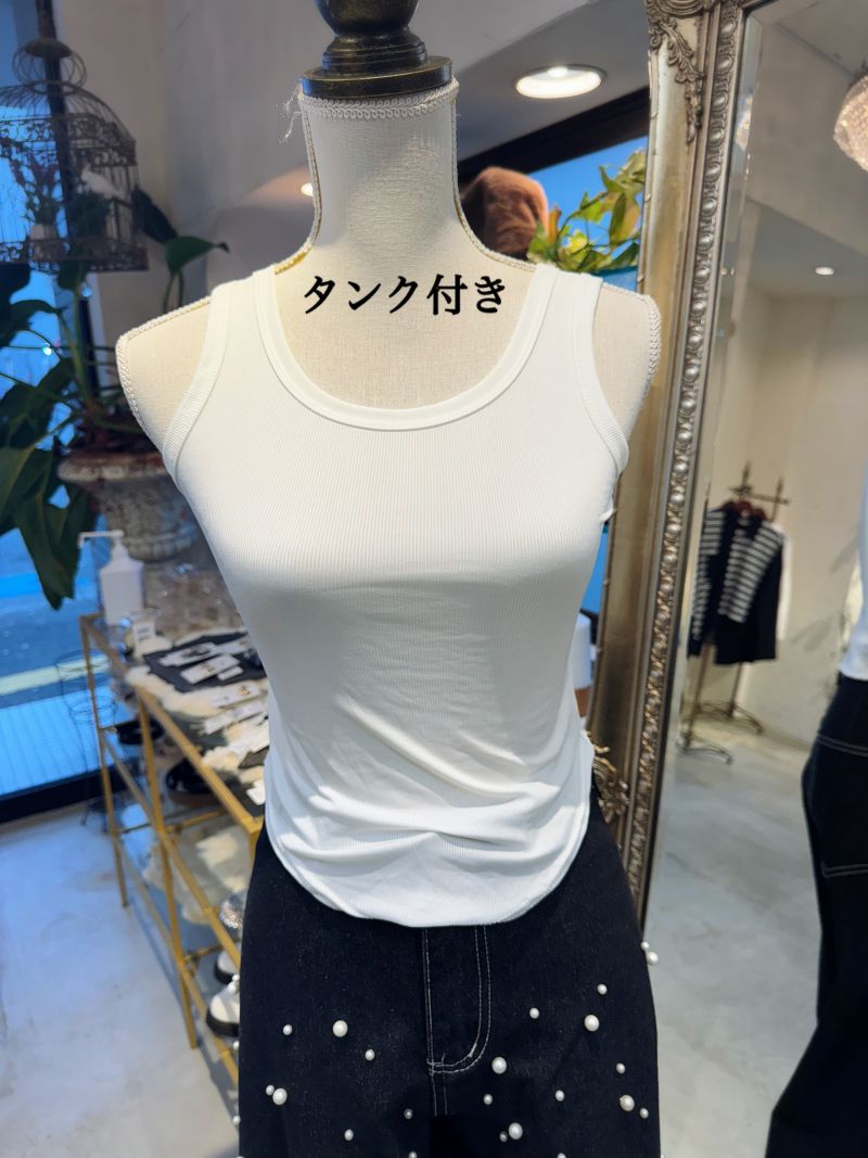 タンクSetLetterショートニット