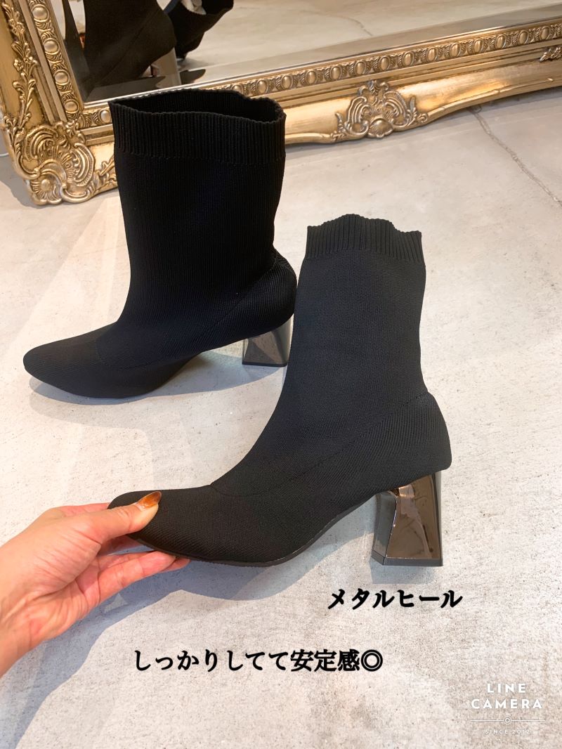 Shimpleニットブーティ