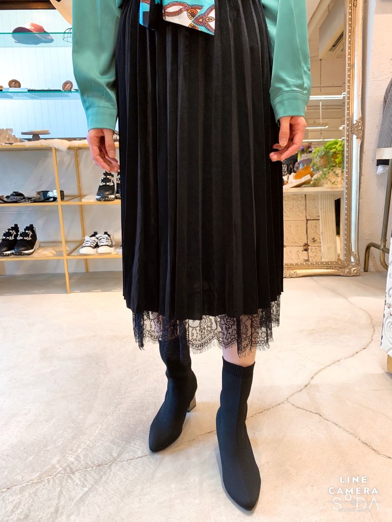 Shimpleニットブーティ