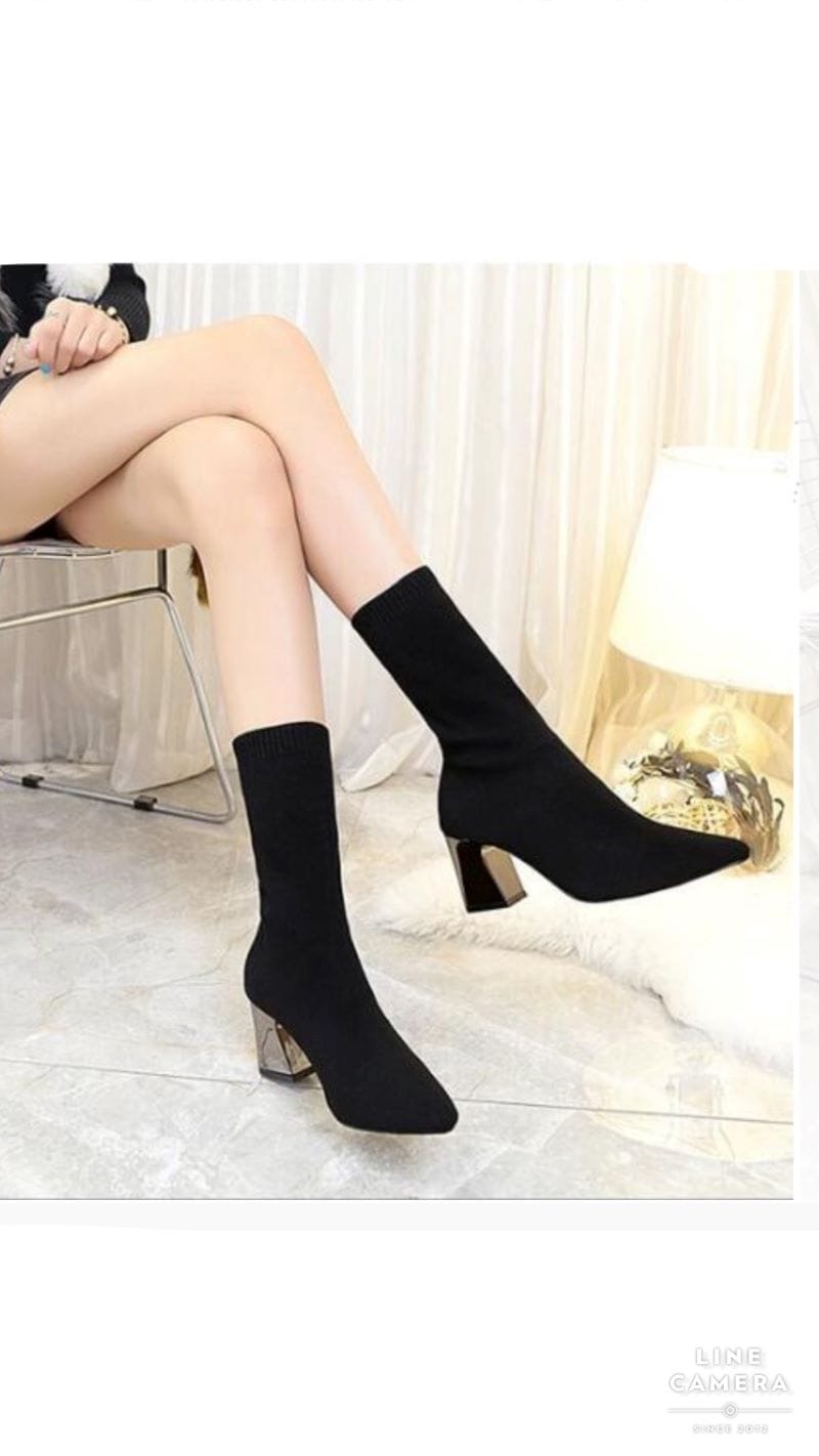 Shimpleニットブーティ