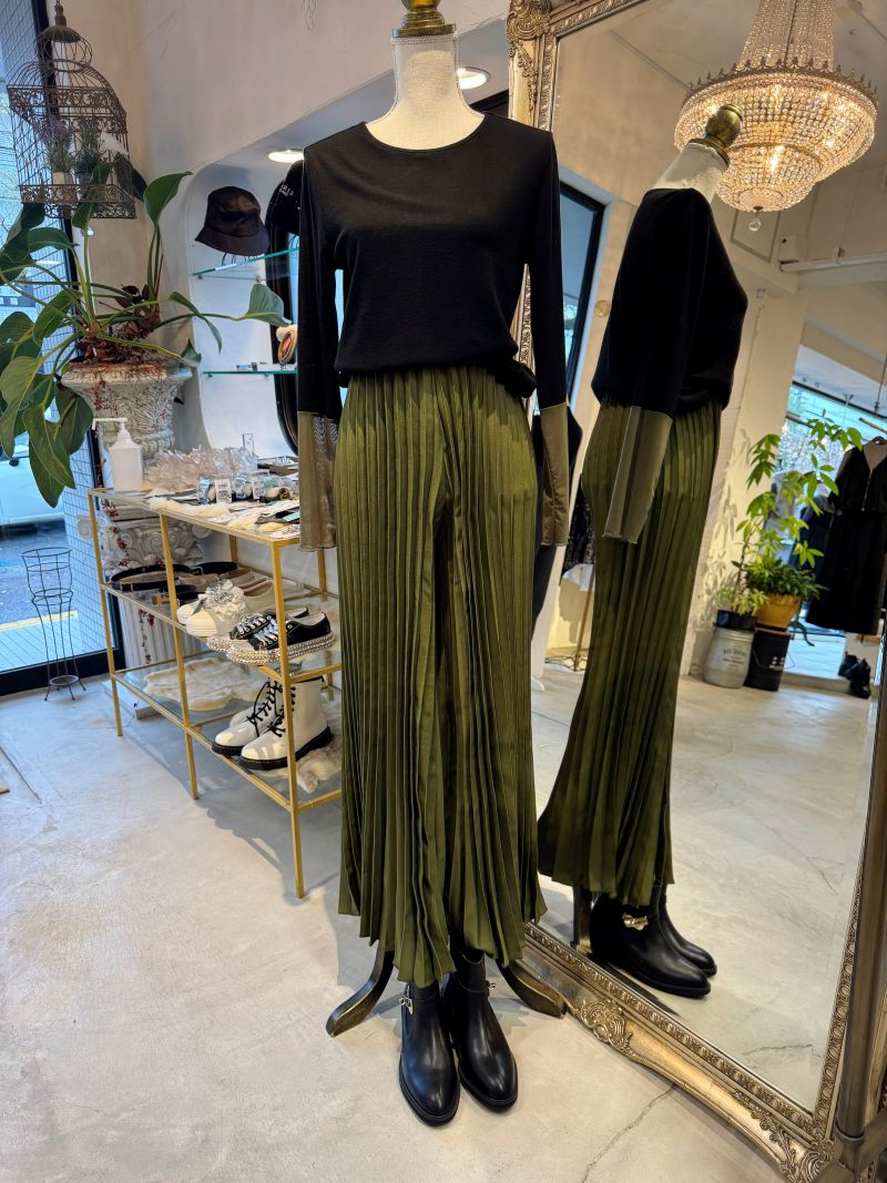 SleeveHemシフォンBrushedT