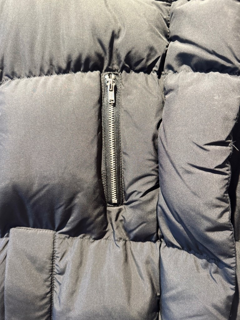 HighNeckZipper中綿ダウンベスト