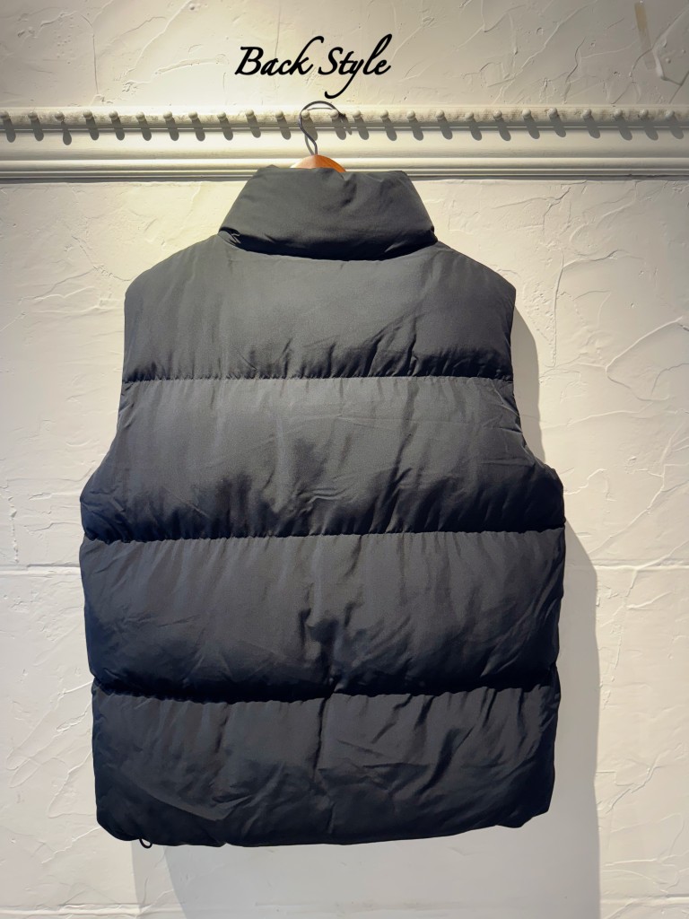 HighNeckZipper中綿ダウンベスト