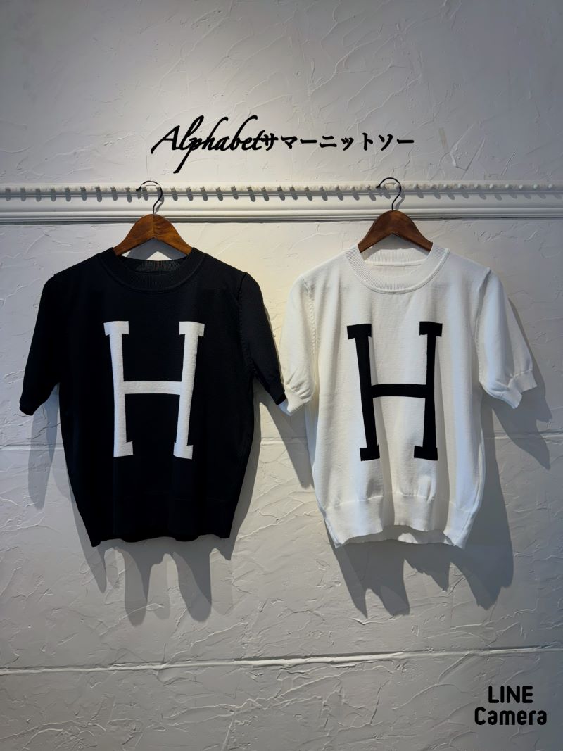 Alphabetサマーニットソー