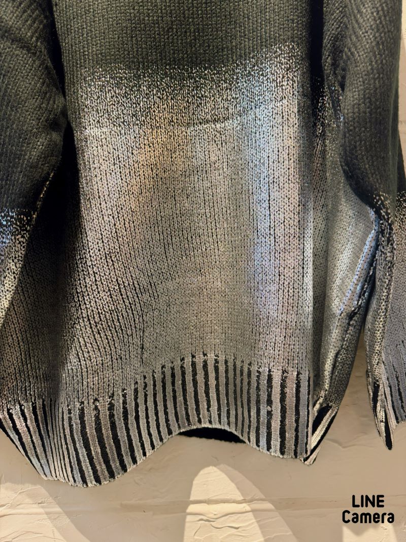 MetalicPaintBycolorニット