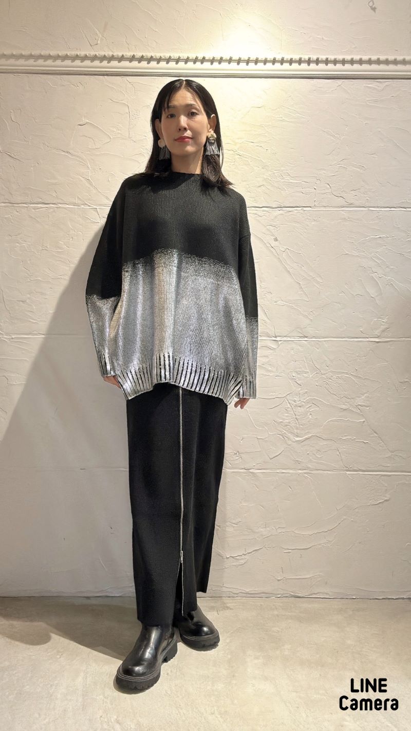 MetalicPaintBycolorニット