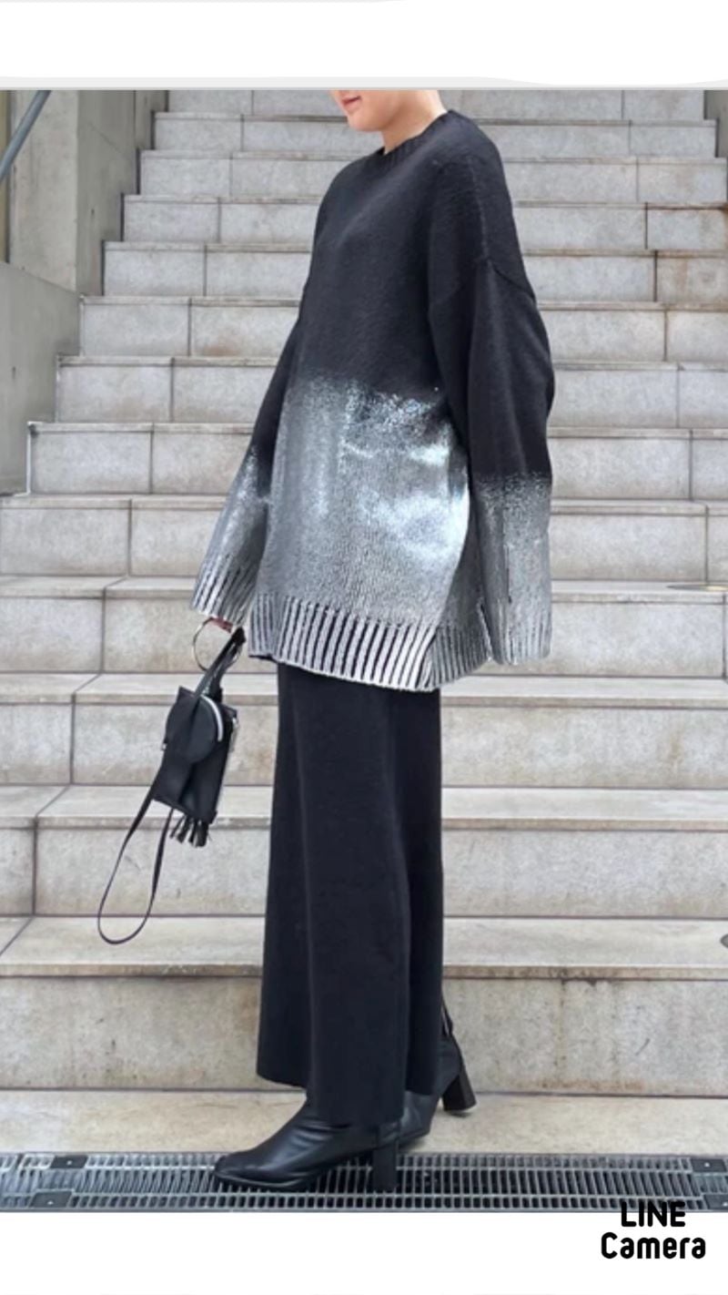 MetalicPaintBycolorニット