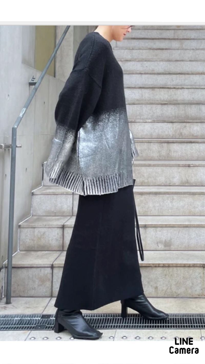 MetalicPaintBycolorニット