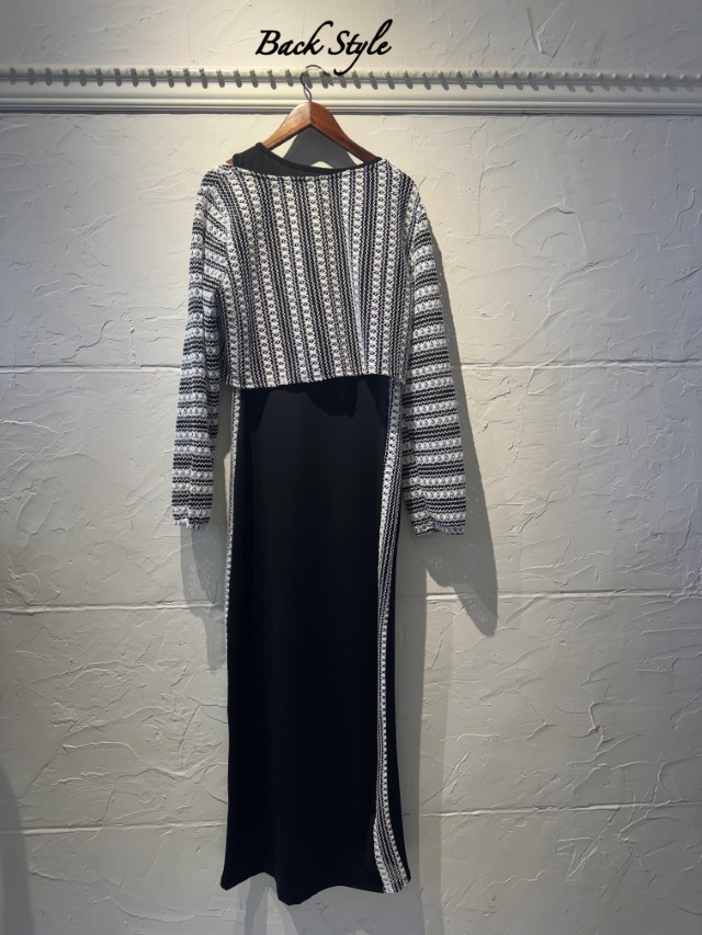 MonotoneLaceトップス＋LaceLineワンピースSetup