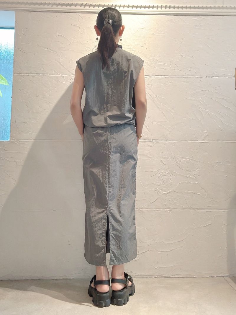 SideLineZipperベスト+スカート2点Set