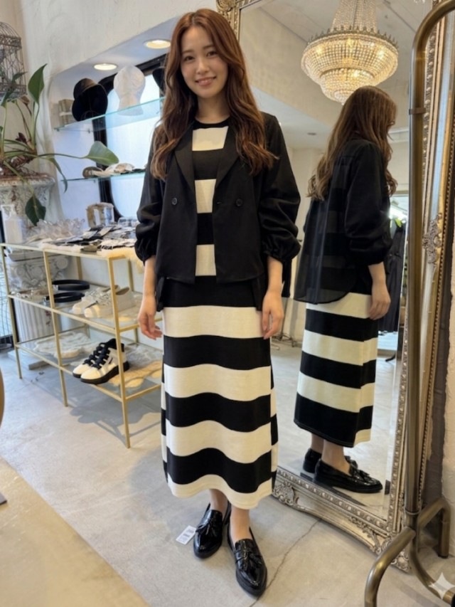 BackCiffonバルーンSleeveJacket