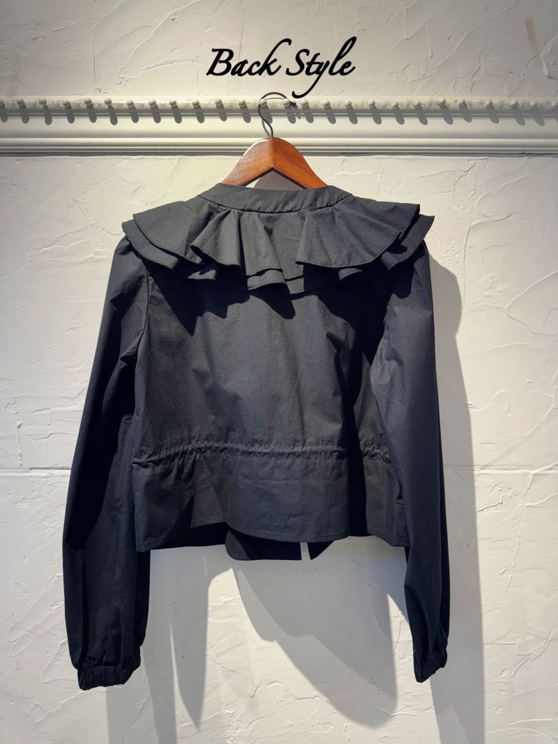 WaistShapeフリルJacket