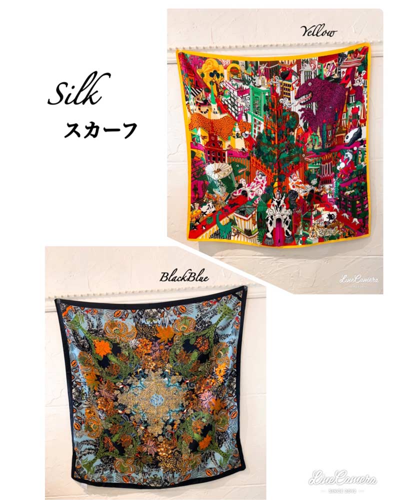 Hang シルクスカーフ