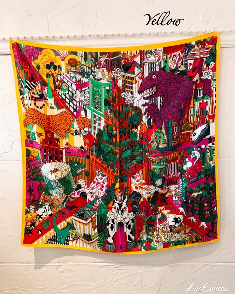 Hang シルクスカーフ