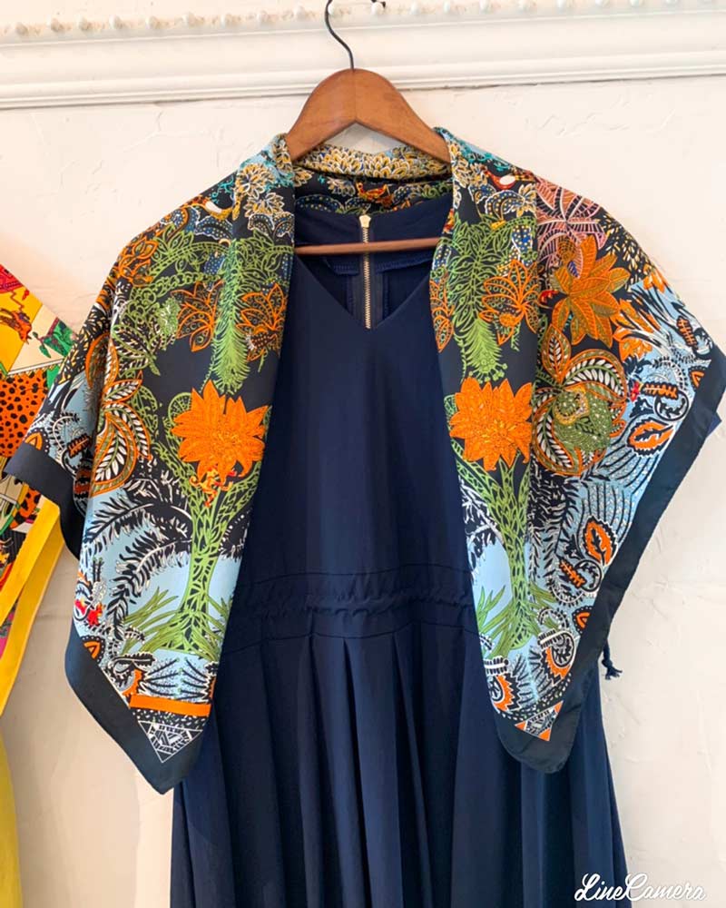 Hang シルクスカーフ