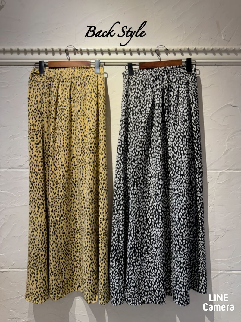 Leopardマキシスカート