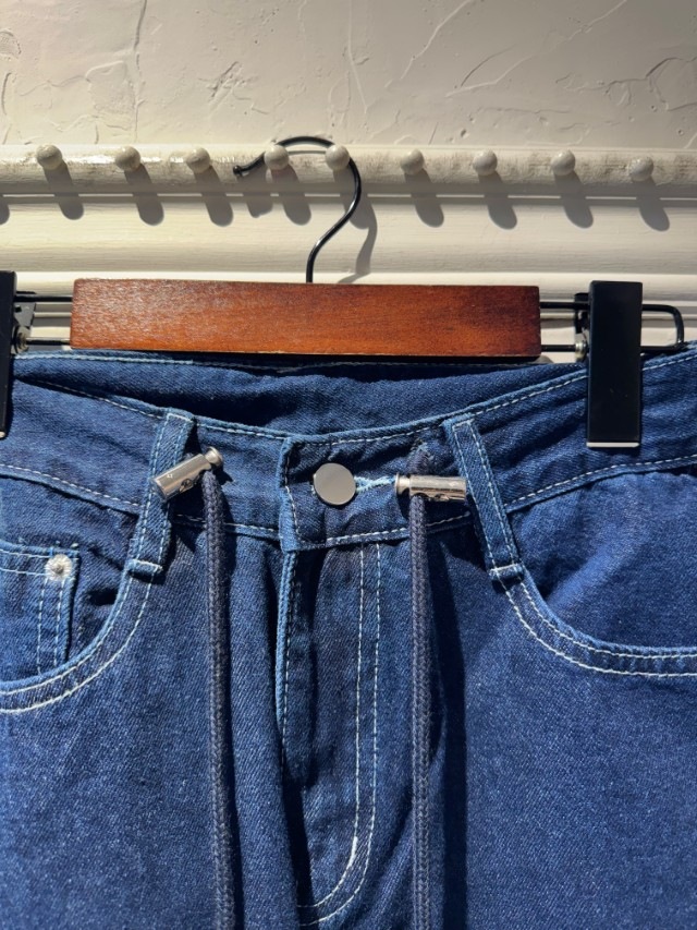 WaistShapeデザインDenimパンツ