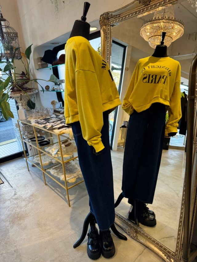 WaistShapeデザインDenimパンツ