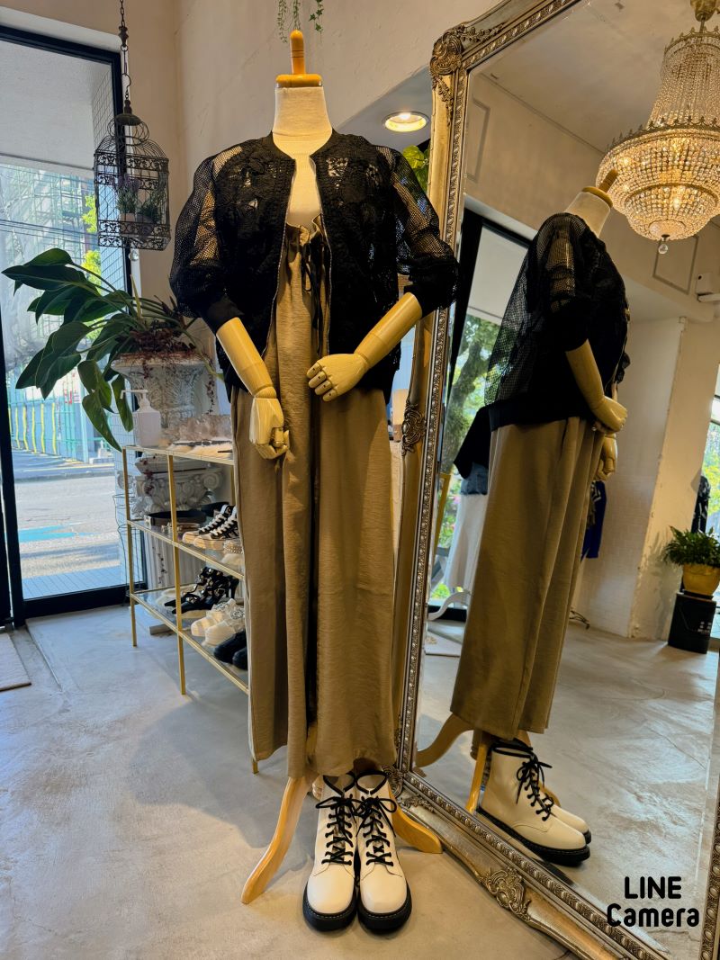 Lace×Mesh　MA1Jackdt