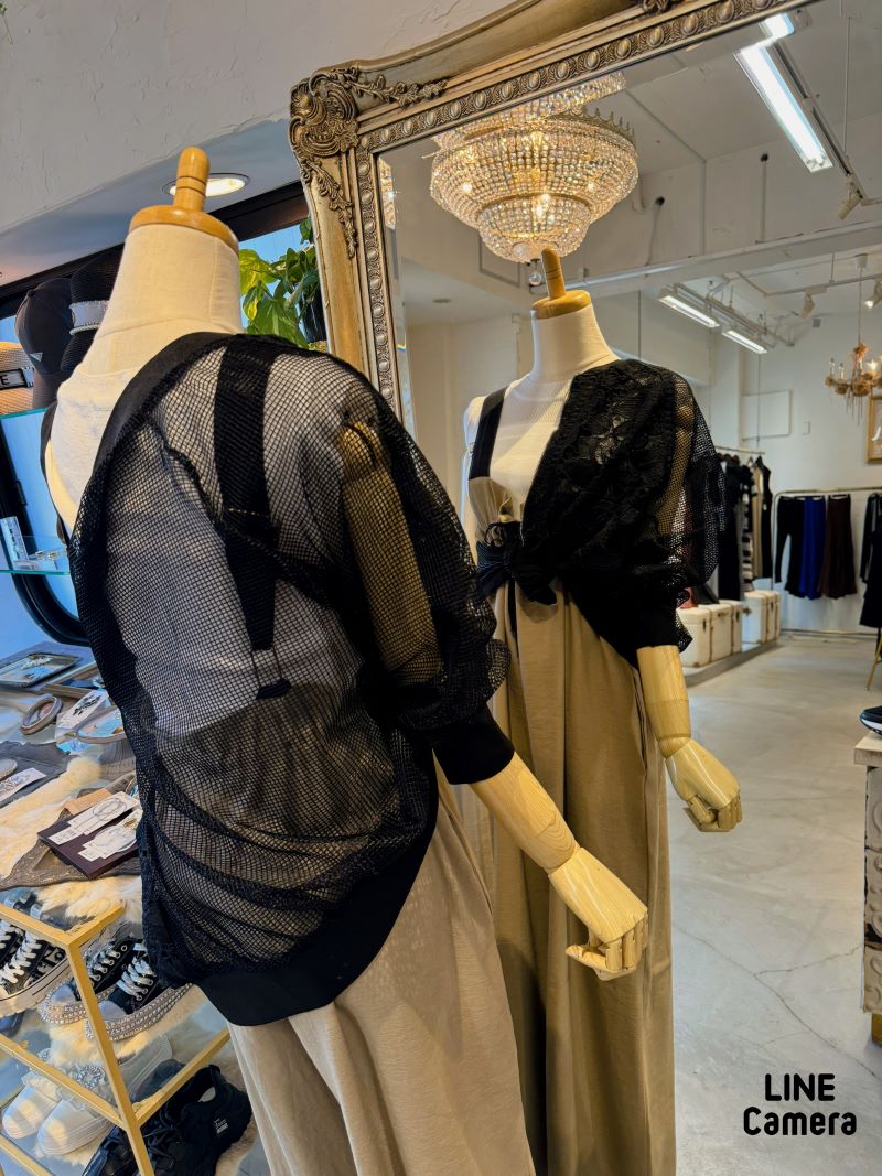 Lace×Mesh　MA1Jackdt