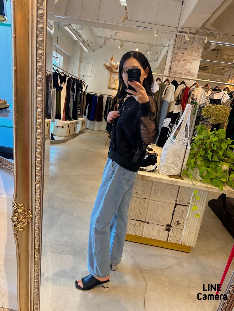 Lace×Mesh　MA1Jackdt