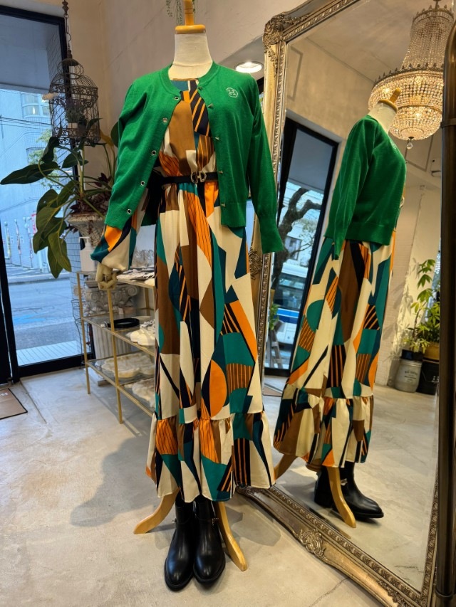 ColorfulHangマキシワンピース