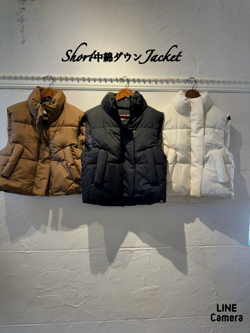 Short中綿ダウンJacket