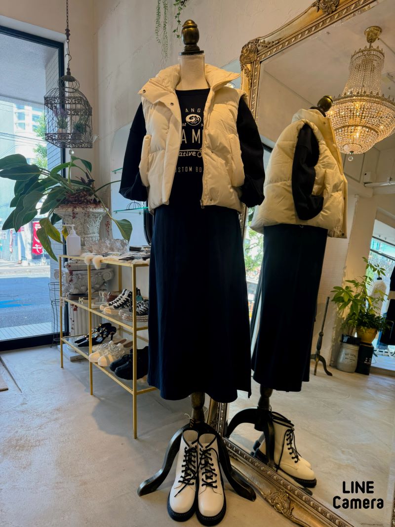 Short中綿ダウンJacket