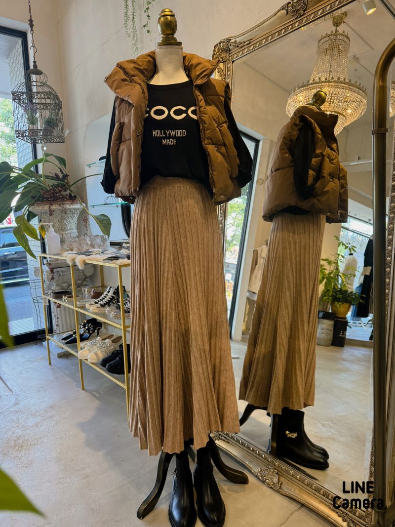 Short中綿ダウンJacket