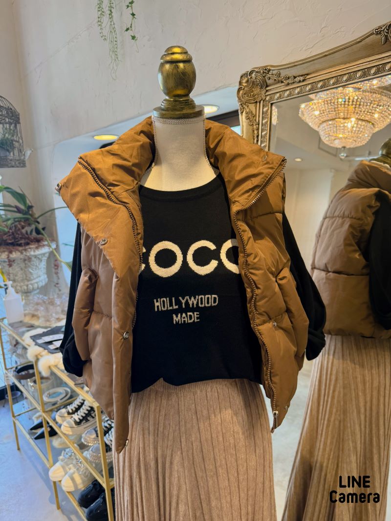 Short中綿ダウンJacket