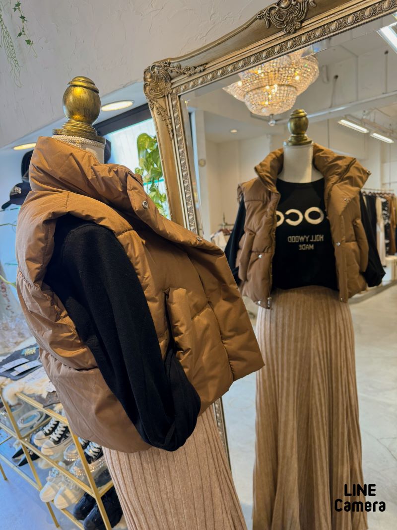 Short中綿ダウンJacket