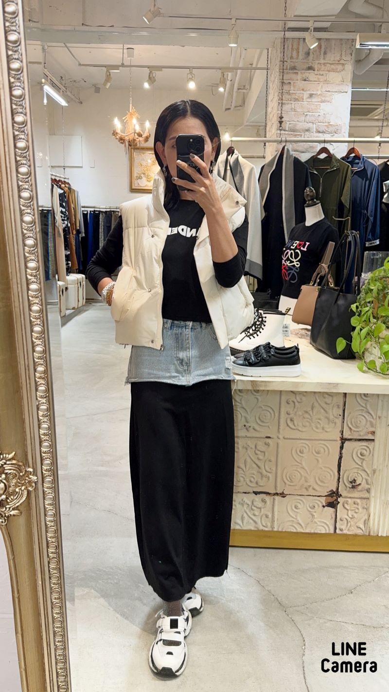 Short中綿ダウンJacket